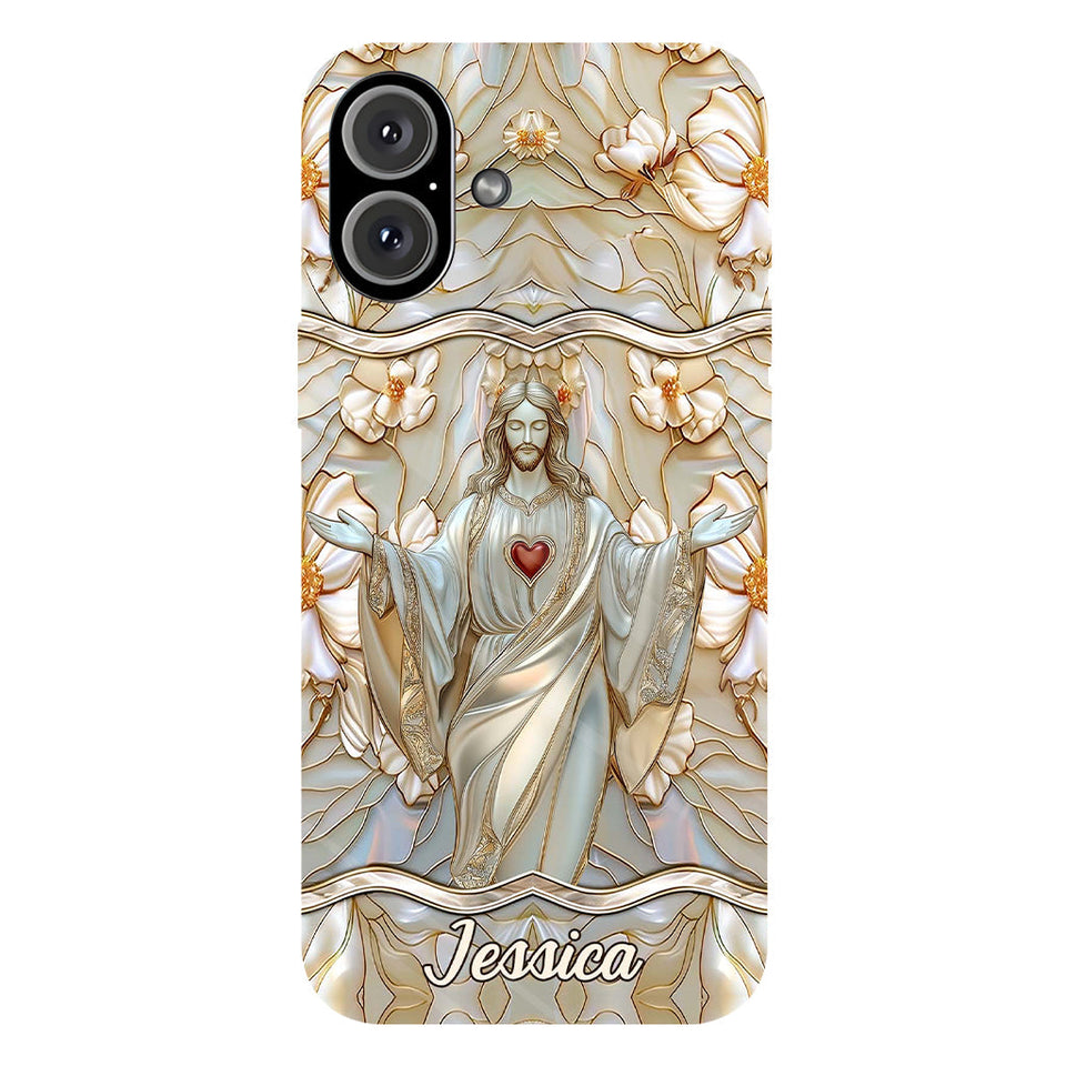 Croire - Coque de téléphone personnalisée avec impression chrétienne intégrale