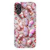 Stunning Butterflies - Personalized Butterfly Full Print Phone Case