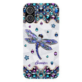 Love Dragonfly - Personalized Dragonfly Full Print Phone Case