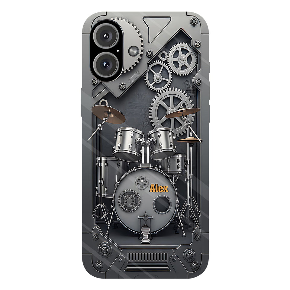 Drummer Life - Personalized Drummer Full Print Phone Case