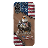 Strong Papa - Personalized Father Full Print Phone Case