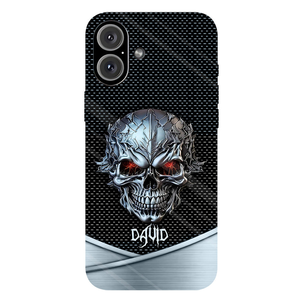 Cool Skull - Personalized Skull Full Print Phone Case