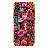 Pink Cowgirl - Personalized Country Girl Full Print Phone Case