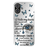 Mes larmes - Coque de téléphone personnalisée en hommage à mes larmes