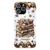 Just A Girl Who Loves Books - Personalized Book Full Print Phone Case