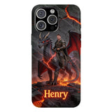 Flying With The Dragon - Personalized Dragon Full Print Phone Case