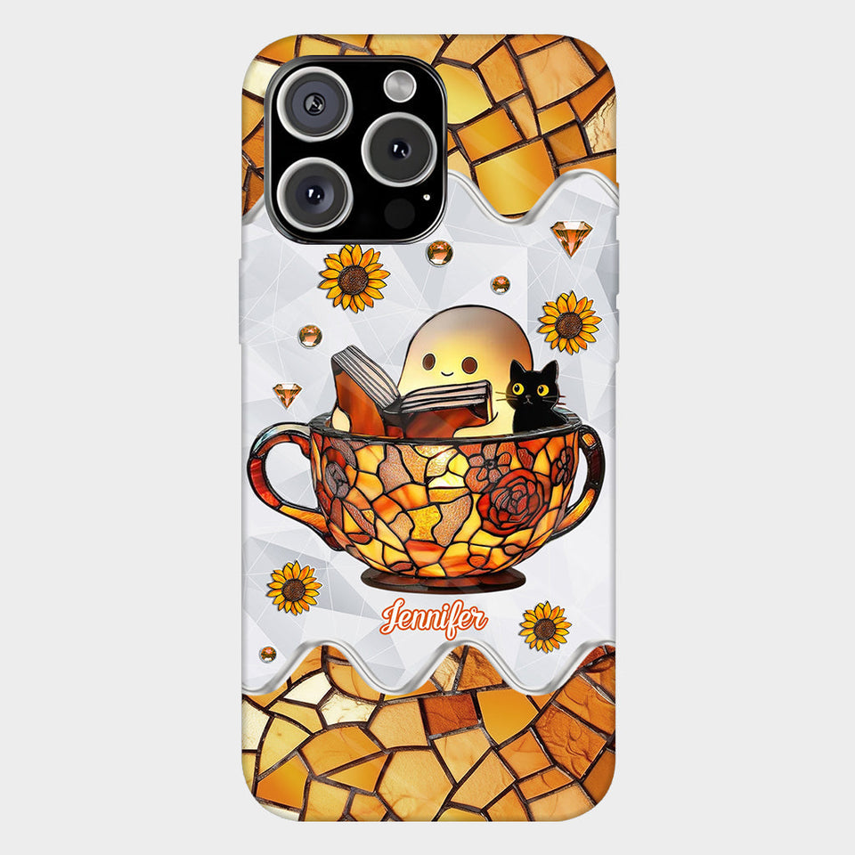 Spooky Ghost - Personalized Halloween Full Print Phone Case