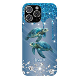 Beautiful Dolphins/ Turtles/ Whale... Gift For Sea Lover - Personalized Sea Lover Full Print Phone Case