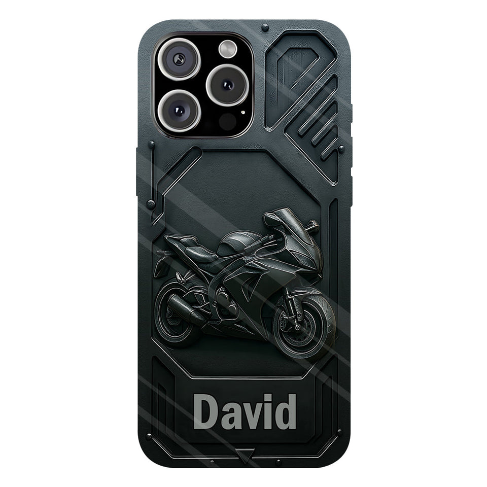 Cool Cruiser / Sportbike - Personalized Biker Full Print Phone Case