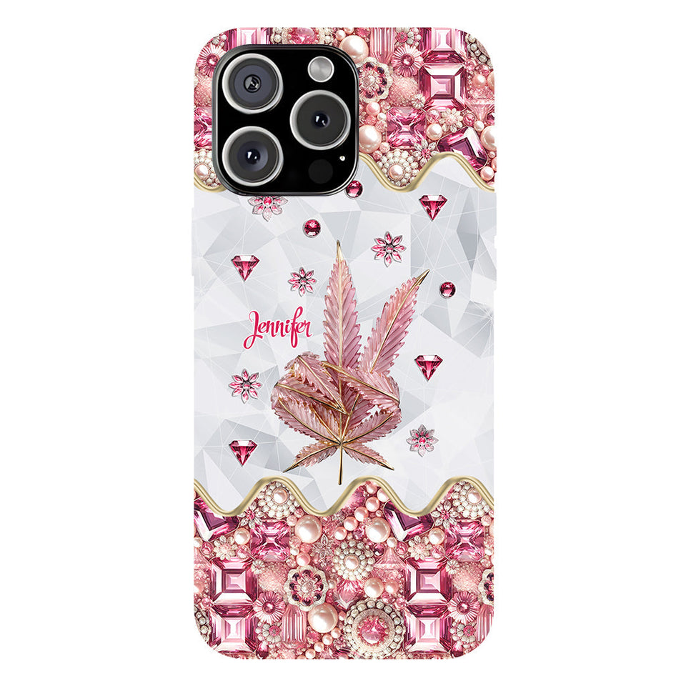 It's Always 420 Somewhere - Personalized Weed Full Print Phone Case & Phone Grip