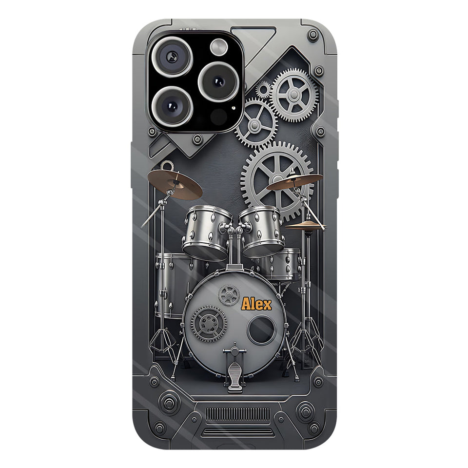 Drummer Life - Personalized Drummer Full Print Phone Case