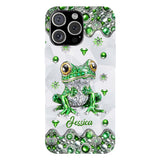 Just A Girl Who Loves Frogs - Personalized Frog Full Print Phone Case