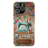 Love Sewing - Personalized Sewing Full Print Phone Case
