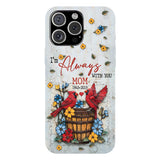 Ceux qu'on aime ne nous quittent jamais - Coque de téléphone personnalisée avec impression intégrale