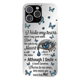 Mes larmes - Coque de téléphone personnalisée en hommage à mes larmes