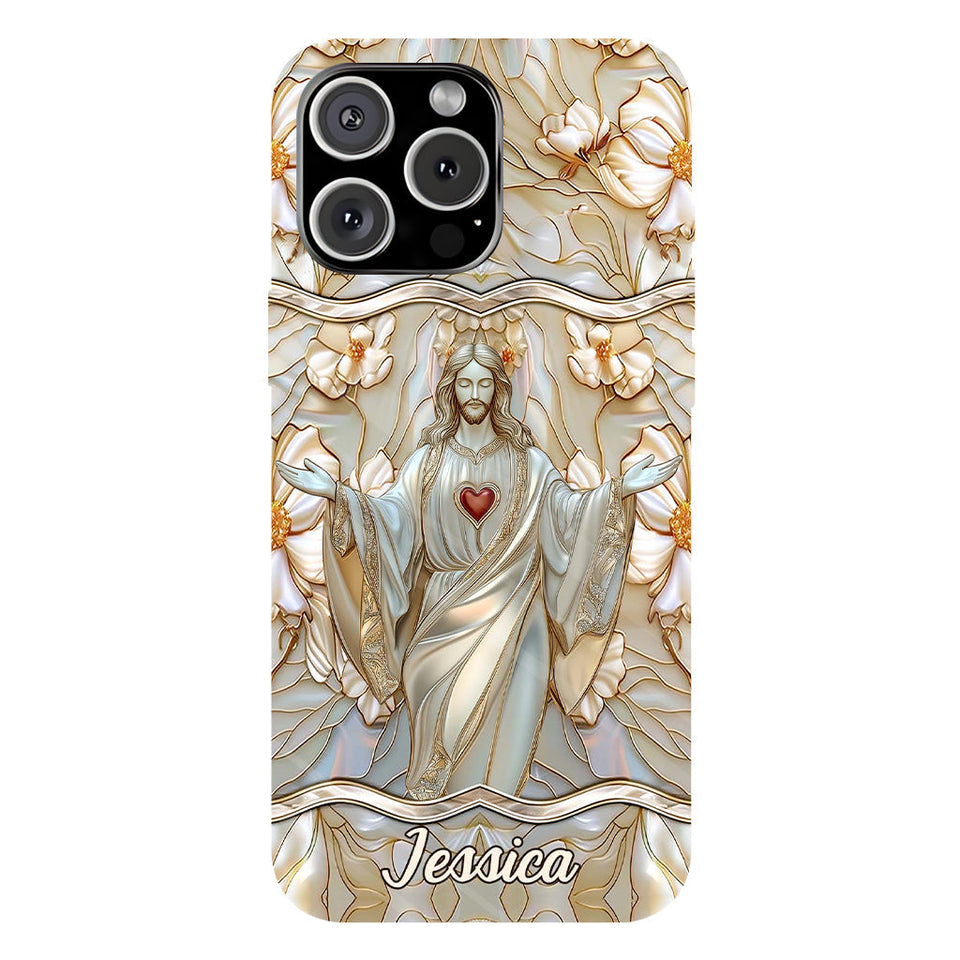 Croire - Coque de téléphone personnalisée avec impression chrétienne intégrale
