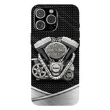 Best Dad Ever - Personalized Biker Full Print Phone Case