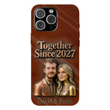 Together Since Custom Any Photo - Personalized Couple Full Print Phone Case