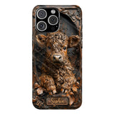 Baby Cow - Personalized Full Print Phone Case
