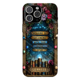 Reading is Dreaming - Personalized Book Full Print Phone Case