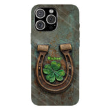 Vintage Irish Harp - Personalized Horse Full Print Phone Case