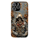 Vintage Skull - Personalized Skull Full Print Phone Case