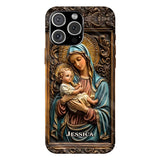 Croyant - Coque de téléphone personnalisée avec impression chrétienne intégrale