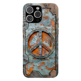 Love Peace - Personalized Hippie Full Print Phone Case
