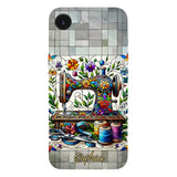 Love Sewing - Personalized Sewing Full Print Phone Case