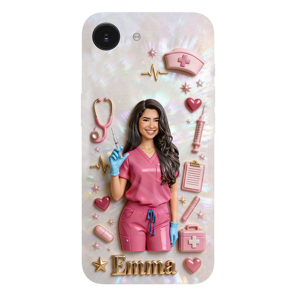 Medical Nurse - Personalized Nurse Full Print Phone Case