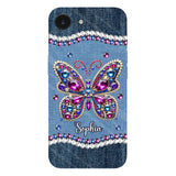Beautiful Butterly - Personalized Butterfly Full Print Phone Case