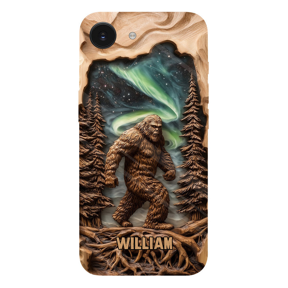 Into The Forest I Go - Personalized Hiking Full Print Phone Case