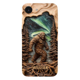 Into The Forest I Go - Personalized Hiking Full Print Phone Case