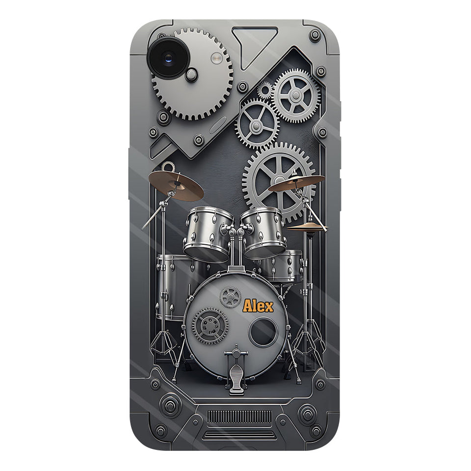 Drummer Life - Personalized Drummer Full Print Phone Case