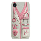 Celebrate Everyday Heroes With Medical Professional Gifts - Personalized Nurse Full Print Phone Case