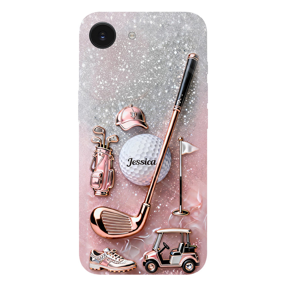 Love Golf - Personalized Golf Full Print Phone Case