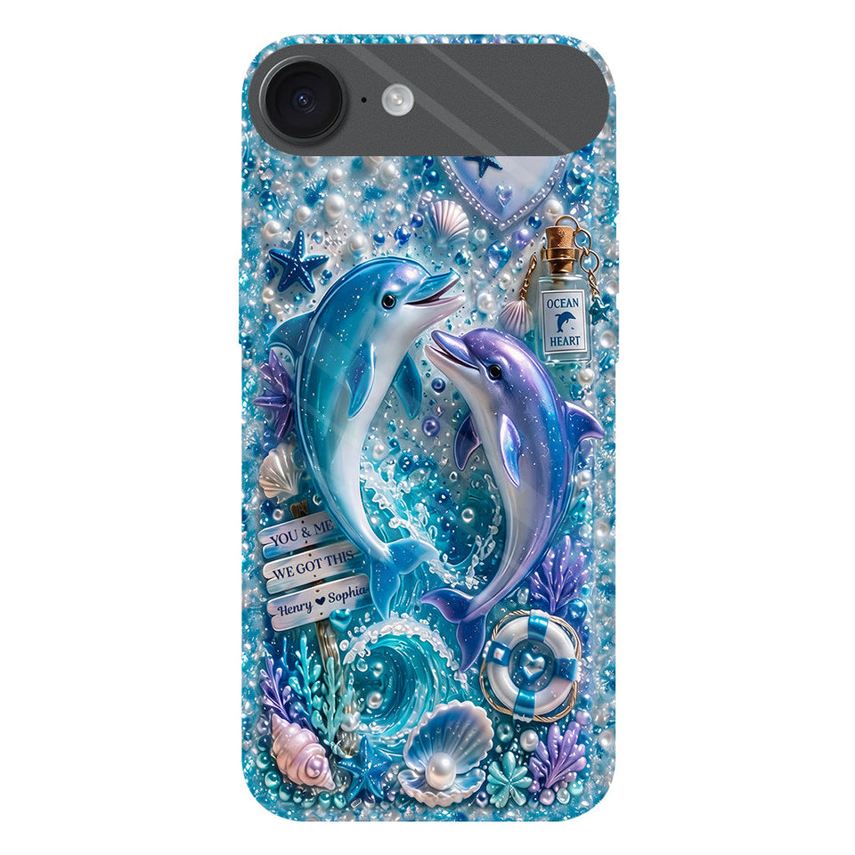 I'm Yours - Personalized Dolphin Full Print Phone Case
