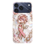 Faith Hope Love - Personalized Breast Cancer Awareness Full Print Phone Case & Phone Grip