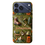 Hiking Makes Me Happy - Personalized Hiking Full Print Phone Case